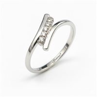 Ring Gaurosa Woman in Gold Diamante GAAN57